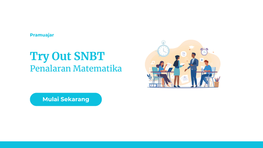 Try Out SNBT 2026 - Penalaran Matematika