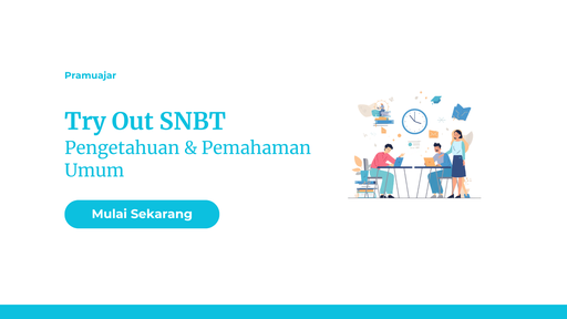 Try Out SNBT 2026 - Pengetahuan & Pemahaman Umum