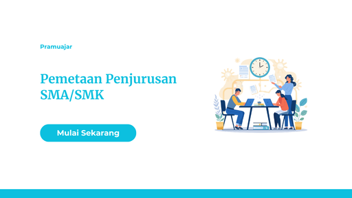 Pemetaan Penjurusan SMA/SMK